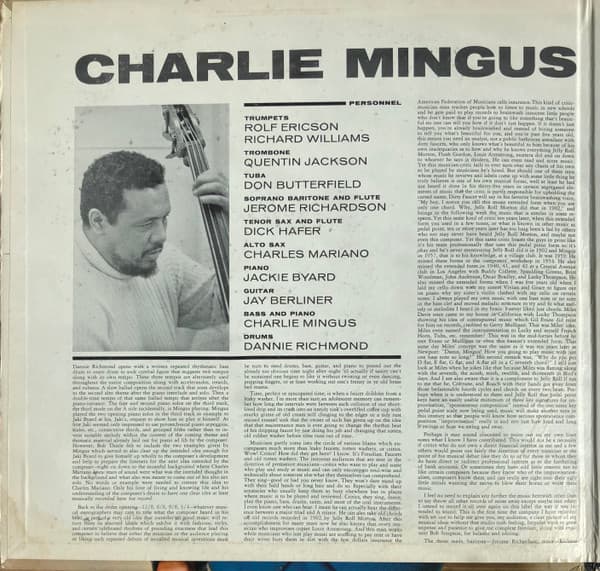 Mingus – The Black Saint And The Sinner Lady - Imagen 2
